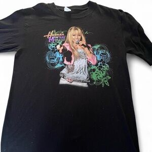 Vintage Hannah Montana Best of Both Worlds Tour Tee Y2K